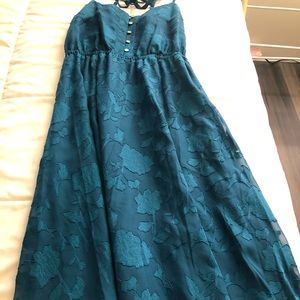 Lauren Conrad green sundress, size 12
